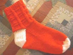Easy Squared Socks Knitting Pattern