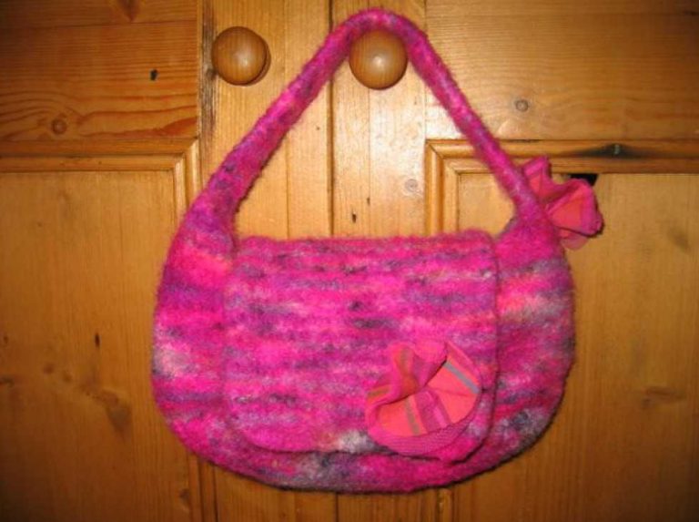 Pennys Felted Bag Free Knitting Pattern