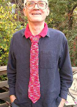 party necktie free knitting pattern (2)