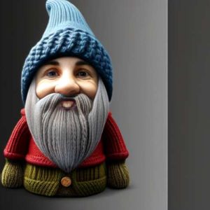 knitted gnome