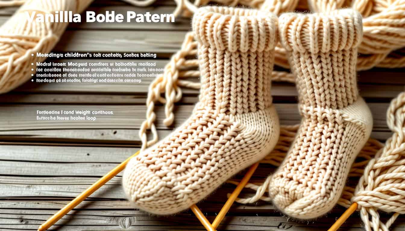 Understanding the Basics: The Vanilla Bobble Socks Pattern