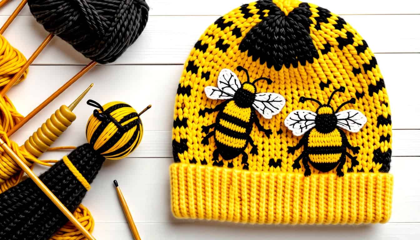 Bumblebee Beanie: Stylish and Warm