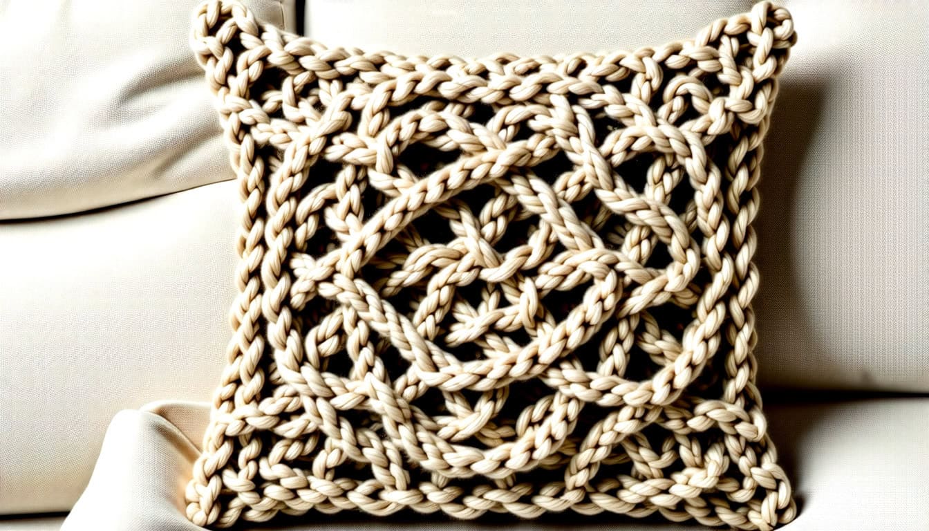 Celtic Knot Cushion Design