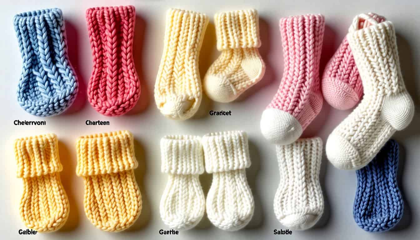 Translating a Baby Blanket Knitting Pattern into a Sock Pattern