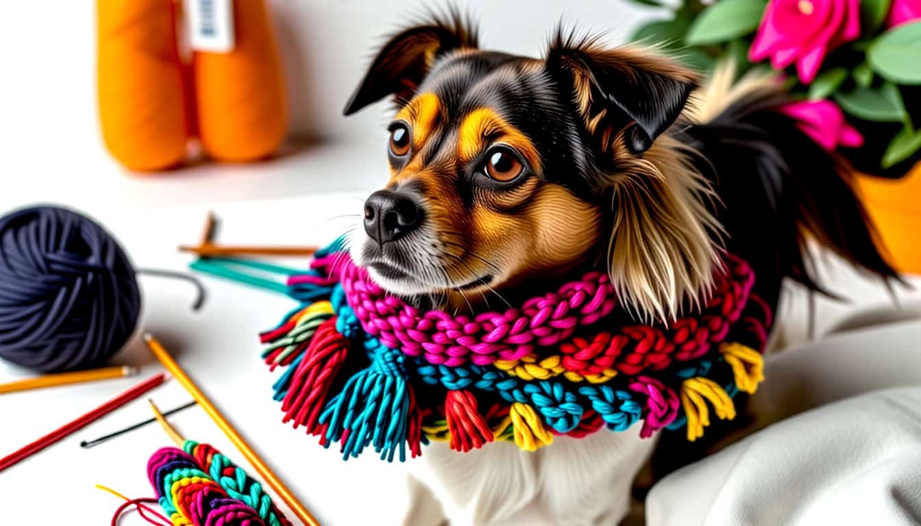 free knitting patterns for dog snoods