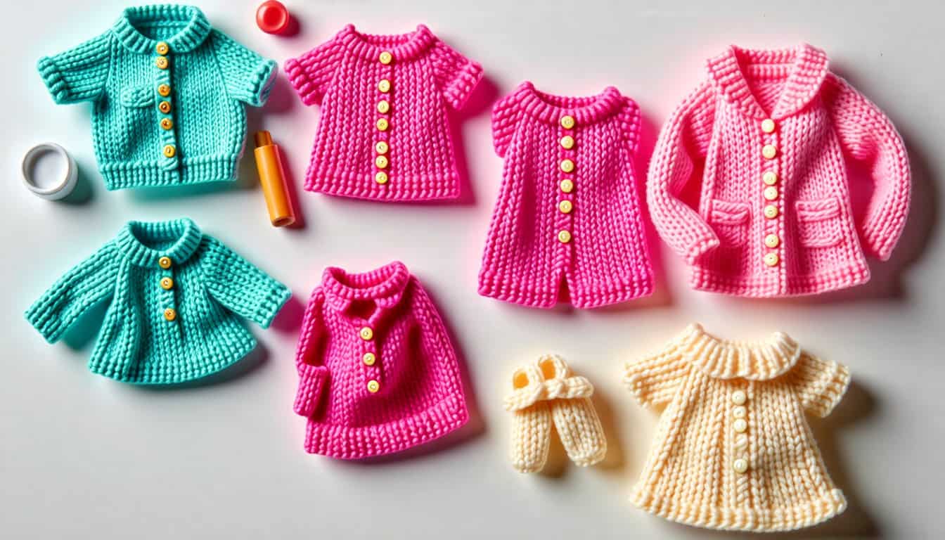 How to Care for Your Knitted Barbie Doll Clothes