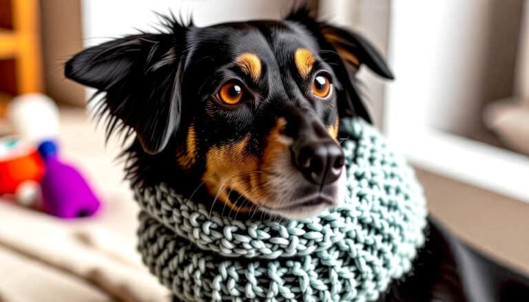 Dog Snoods: Free and Easy Knitting Patterns