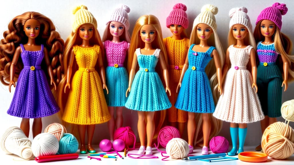 free knitting patterns for barbie dolls