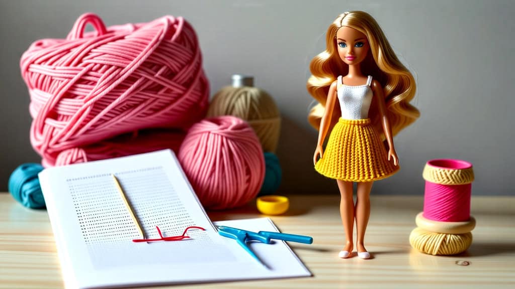 How to Start Knitting Barbie Clothes: Materials Needed