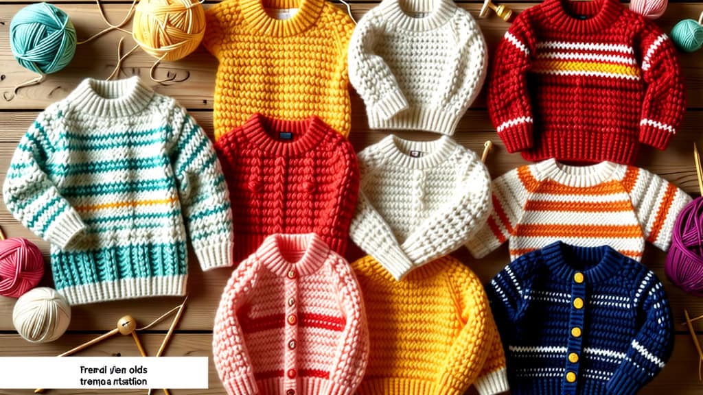 A Simple Pattern for Your Toddler's Sweater