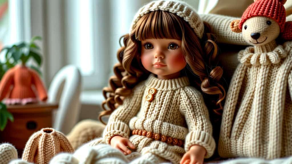 Traditional Waldorf Type Doll Knitting Patterns