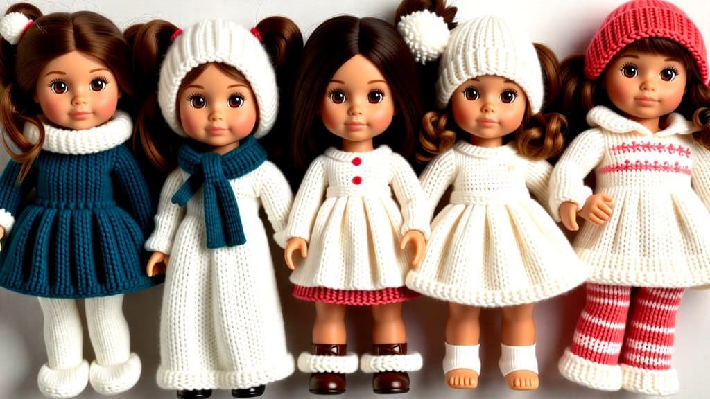 Crafting Knitted Doll Dresses