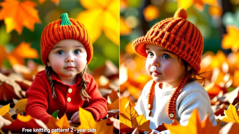 Free Knitting Patterns for 2 to 3 Year Olds