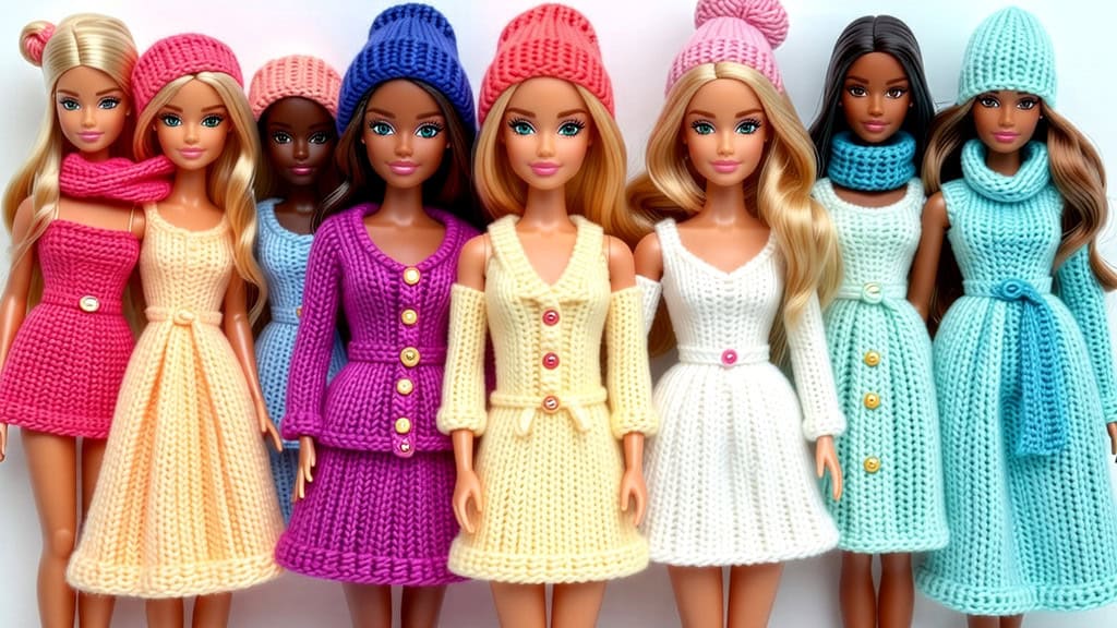 free knitting patterns for barbie clothes