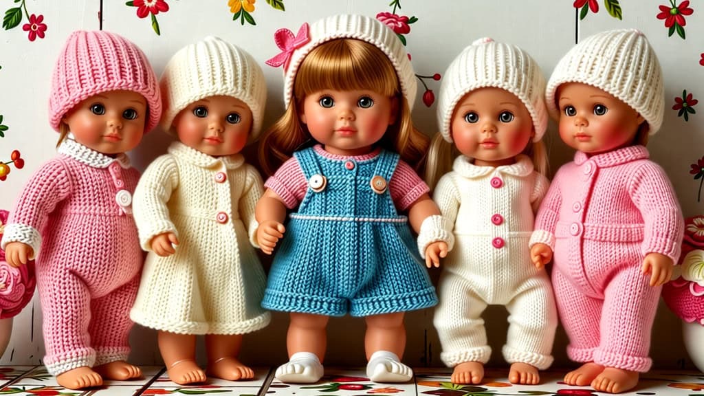 5 Popular Vintage Patterns for Dolls Clothes