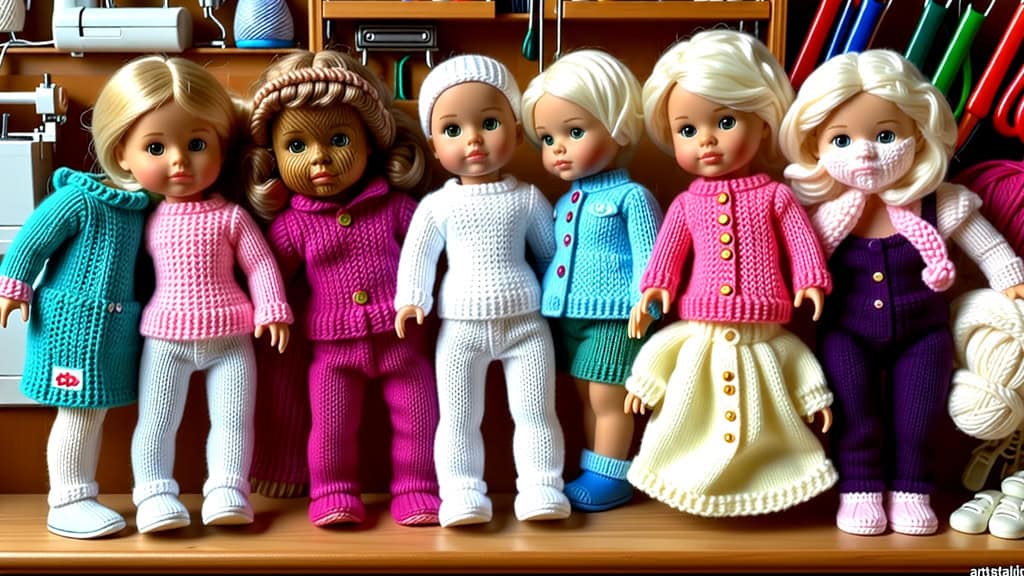 free knitting patterns for 14 inch dolls clothes