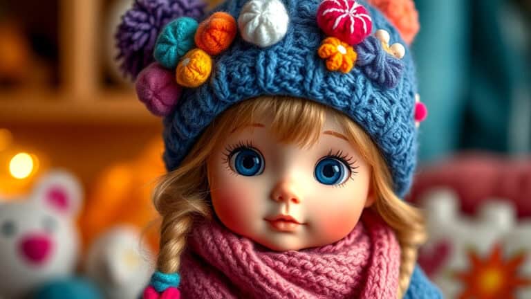 Free Hat Knitting Patterns For 18 Dolls