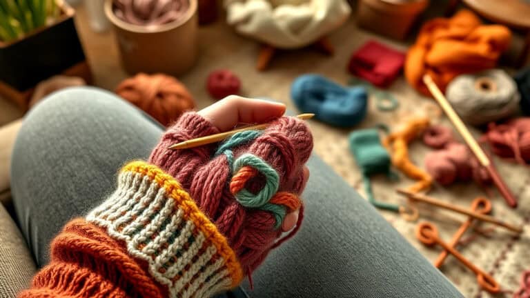 Free Easy Knitting Mittens Patterns For 2 Needles