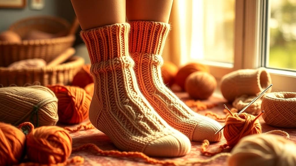 How to Knit Sunny Ankle Socks