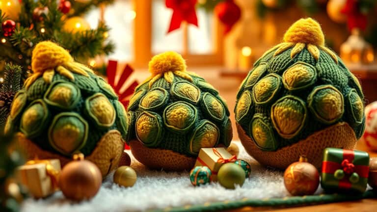 Free Christmas Knitting Patterns For Ferrero Rocher Covers