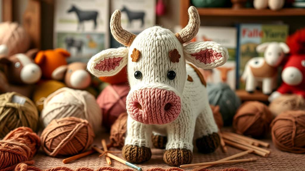 Knit a Cow: Step-by-Step Guide