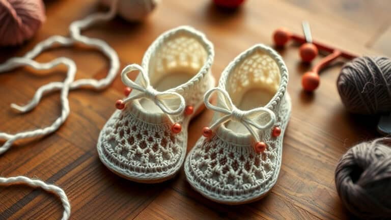Free Doll Shoe Knitting Patterns
