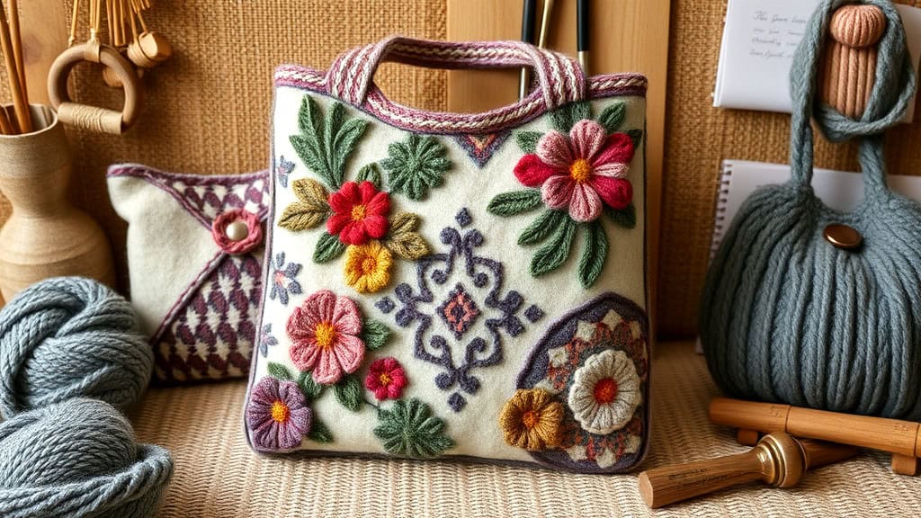 Popular Felted Bag Designs