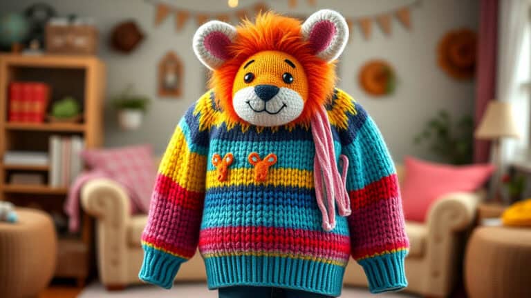 Free Childrens Knitting Patterns With Animal Motifs