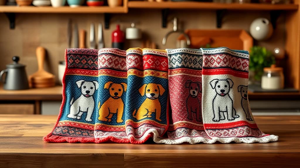 Free Dishcloth Knitting Patterns Dog