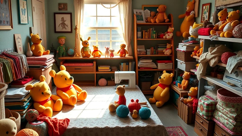 Winnie Pooh Bear Sewing Patterns