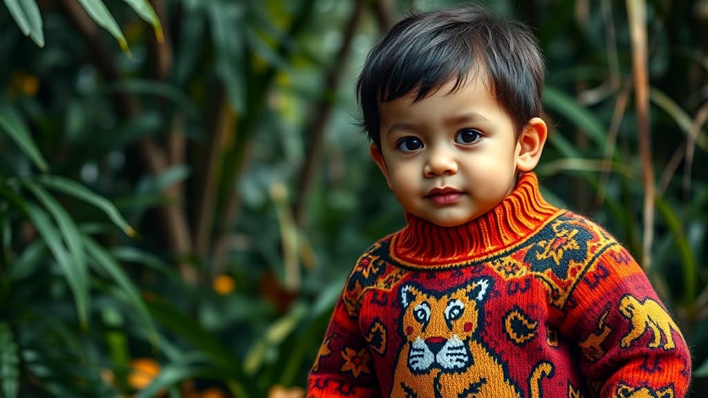 Lion Sweater Patterns for Children