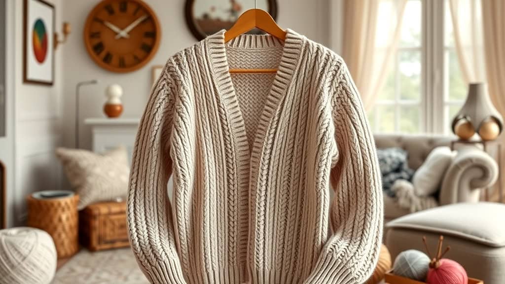 Stylish Garter Stitch Cardigans and Sweaters