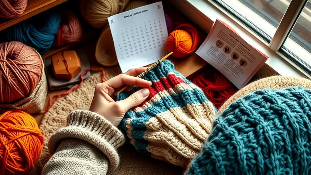 Beginner Colorwork Knitting Patterns