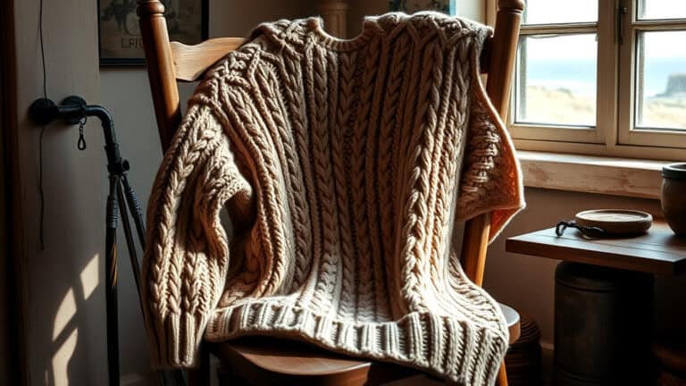 Aran Knitting Patterns For Men’s Sweaters