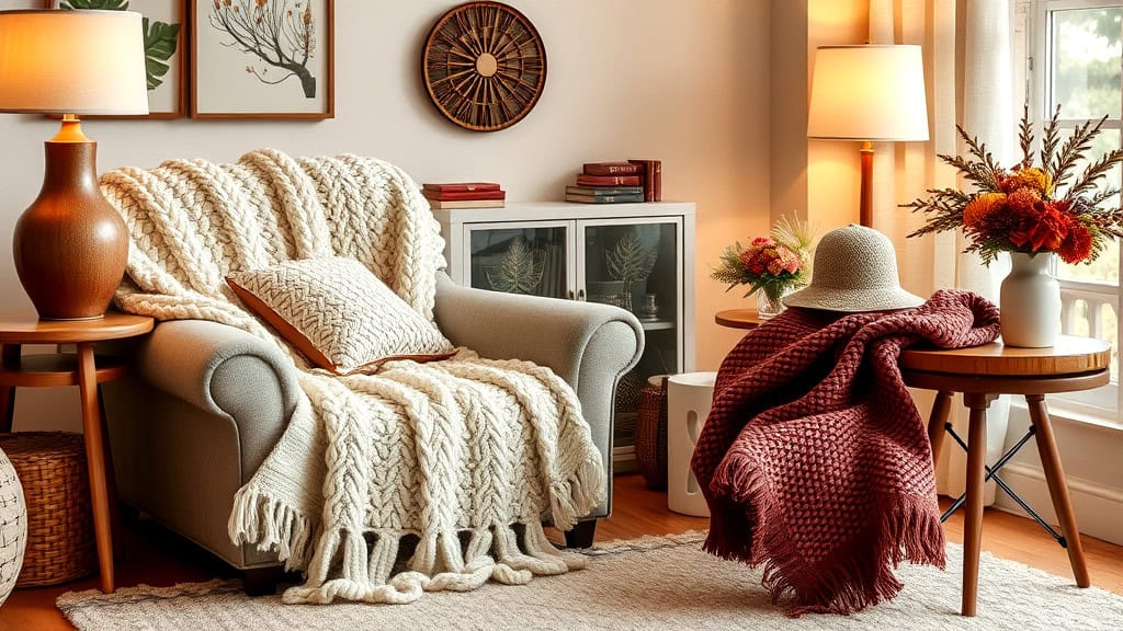 Knitting Patterns for Home Decor