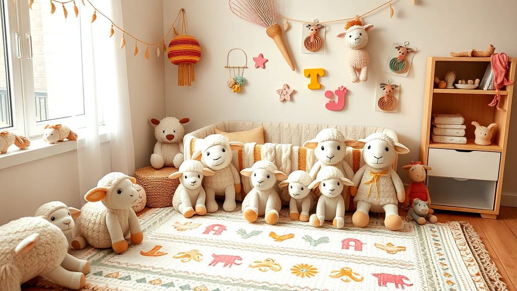 Counting Sheep and Toy Set