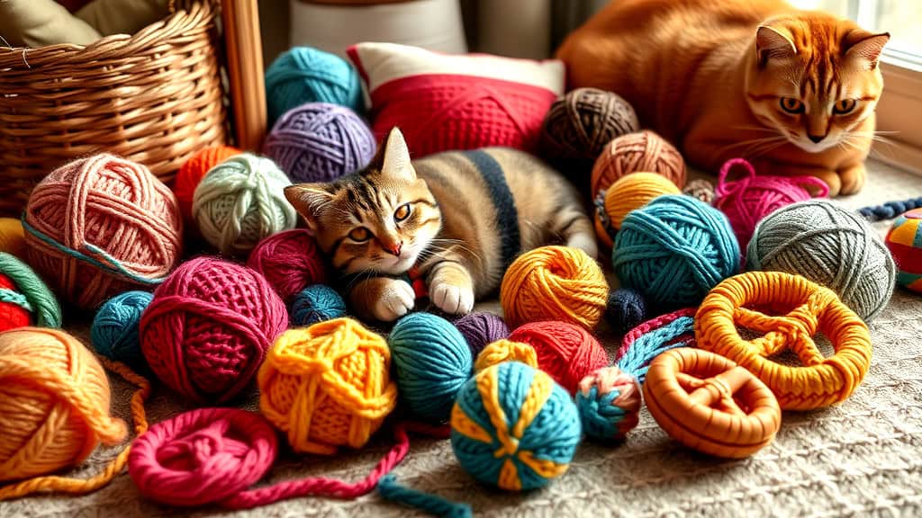 Knitting Patterns For Cat Toys