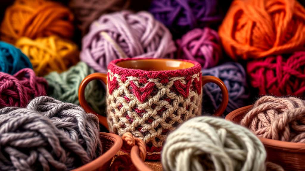 Popular Yarn Choices for Mug Cozies