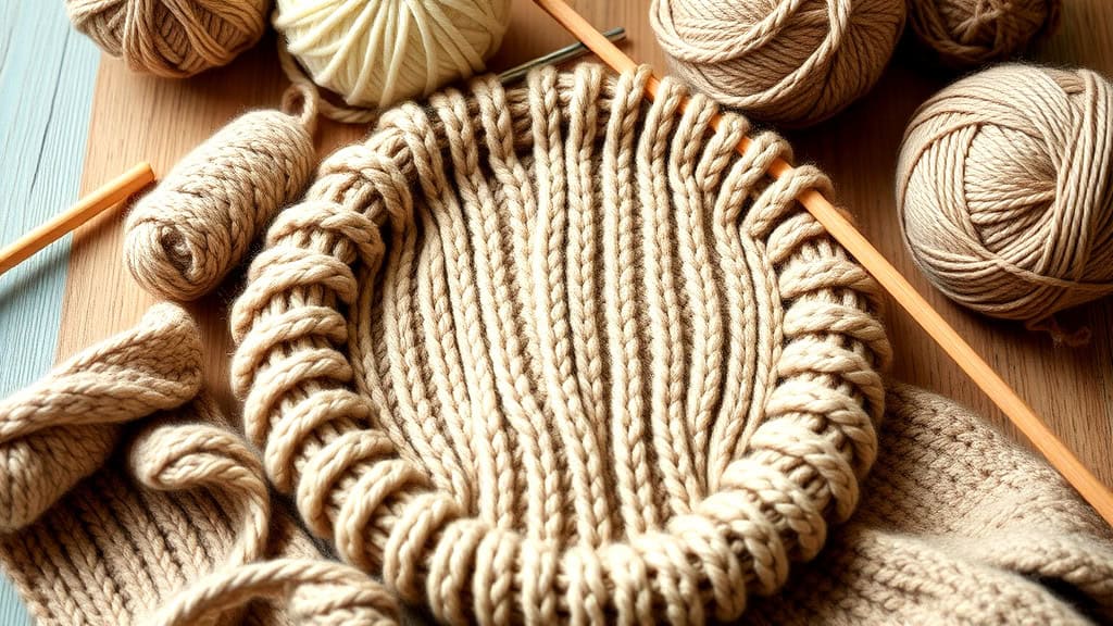 Garter Ribbing in the Round