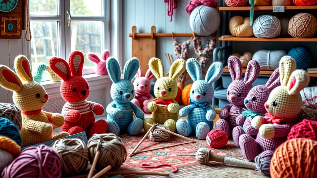 Free Knitting Patterns Rabbit