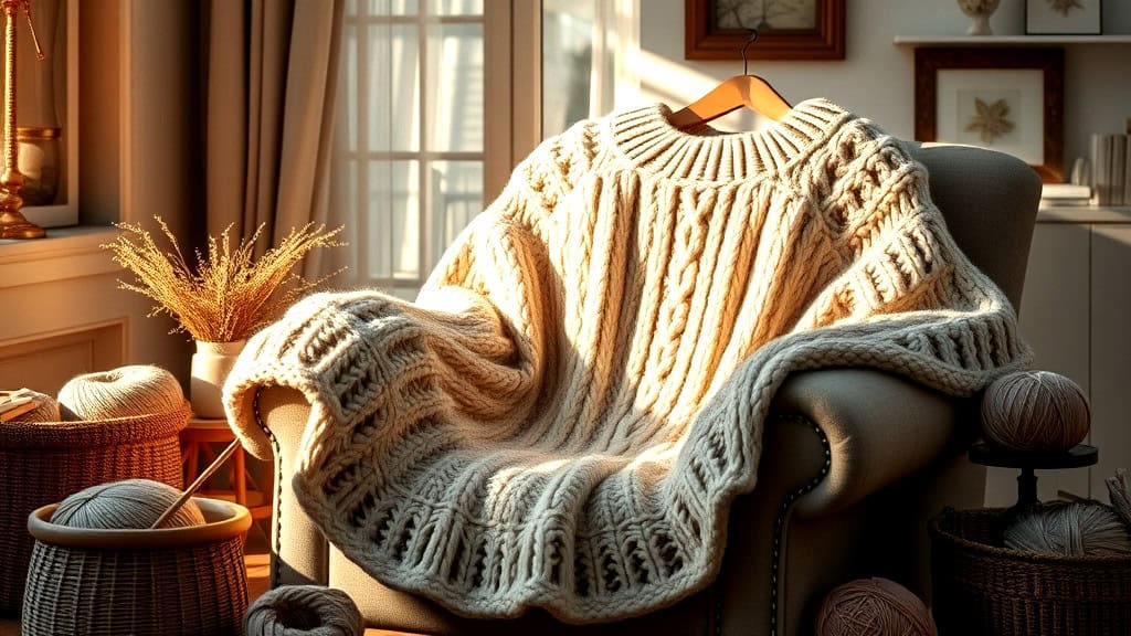 Knitting Patterns For Oversized Sweaters
