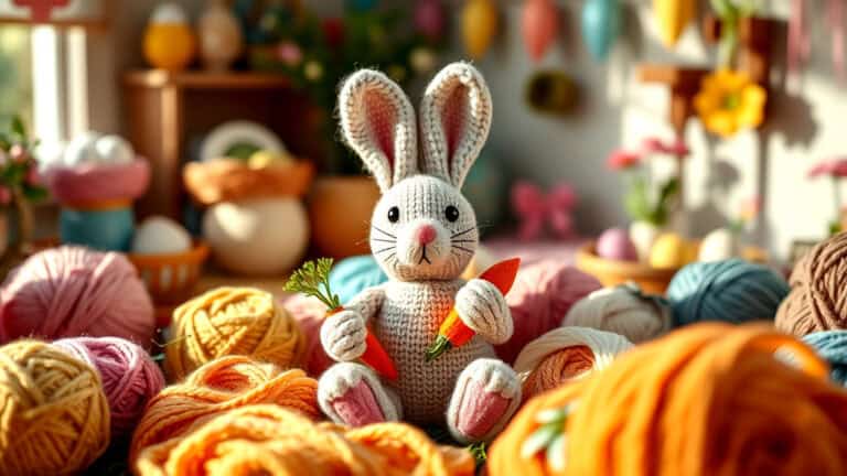 Free Knitting Patterns Rabbit