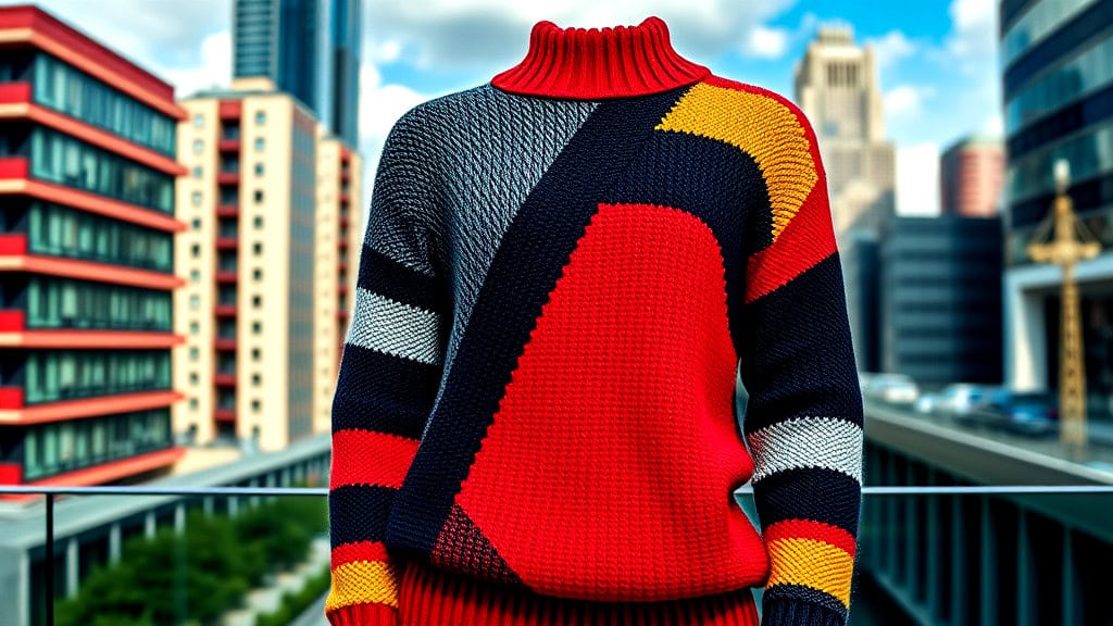 The Art of Color Blocking and Asymmetry The Art of Color Blocking and Asymmetry