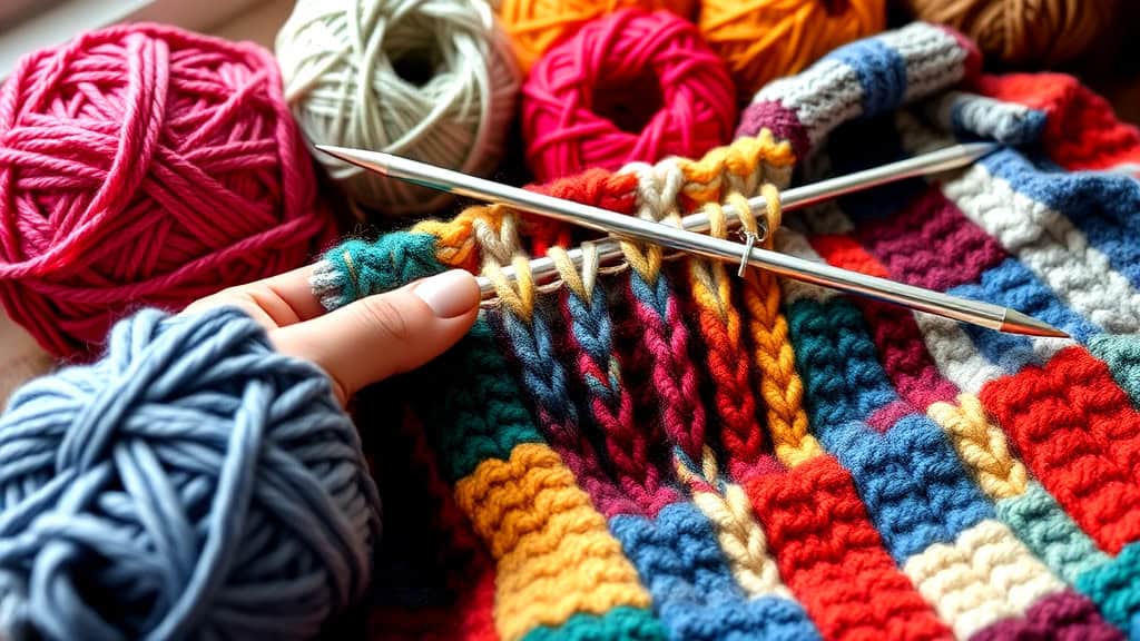 Block Knitting Patterns For Blankets