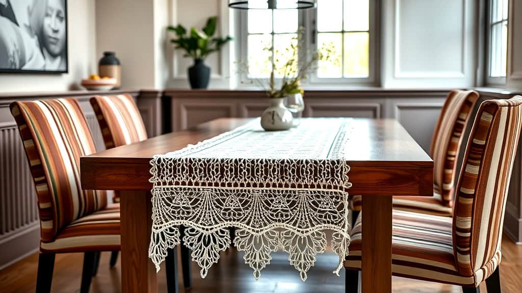 Free Knitting Patterns Table Runners