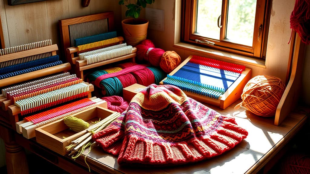 Beginner’s Guide to Loom Knitting