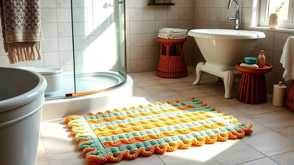 Tips for Knitting Bath Mats