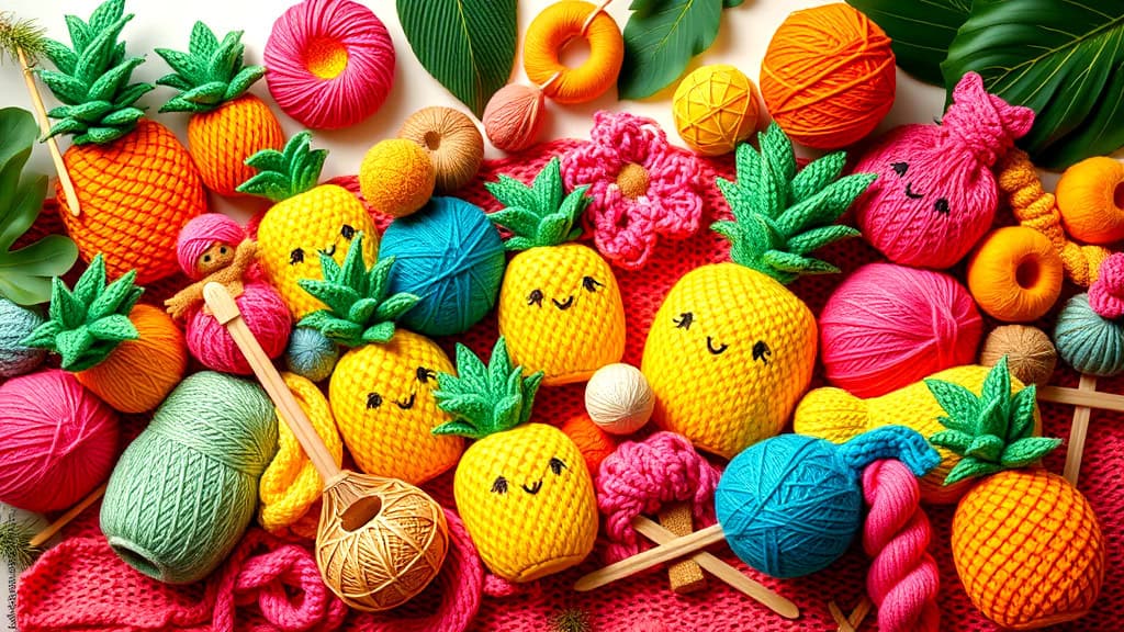 Free Pineapple Knitting Patterns