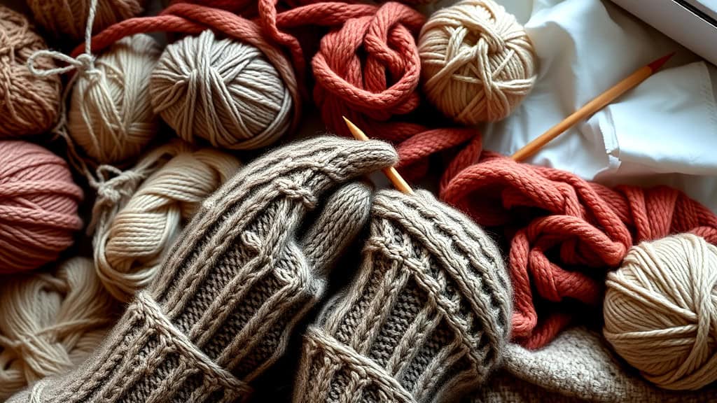 Free Knitting Patterns For Mittens On Two Needles