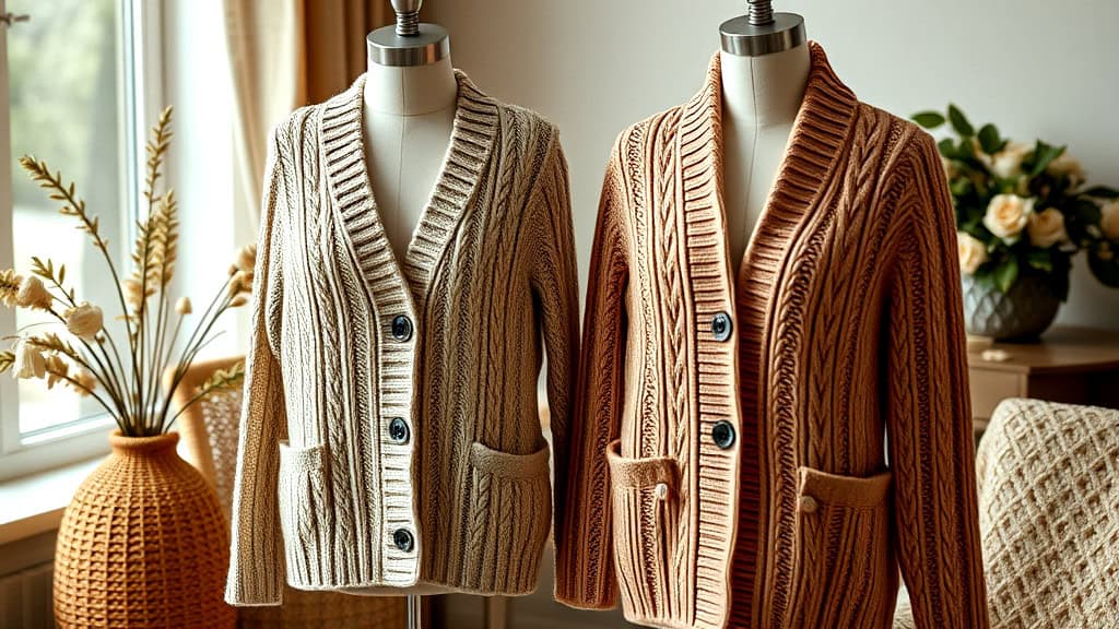 Stylish Lana Vest and Cardigan